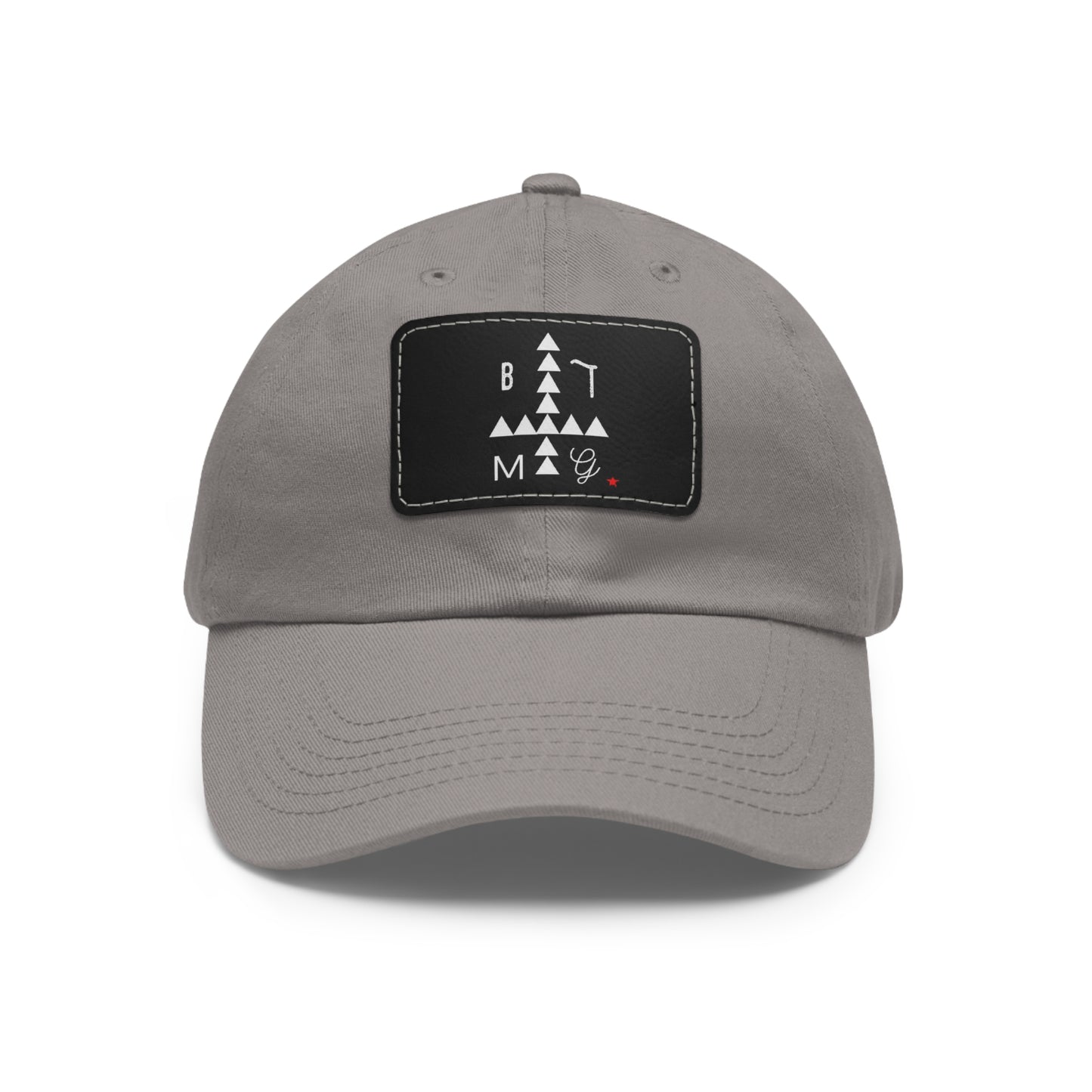 BTMG Dad Hat with Leather Patch