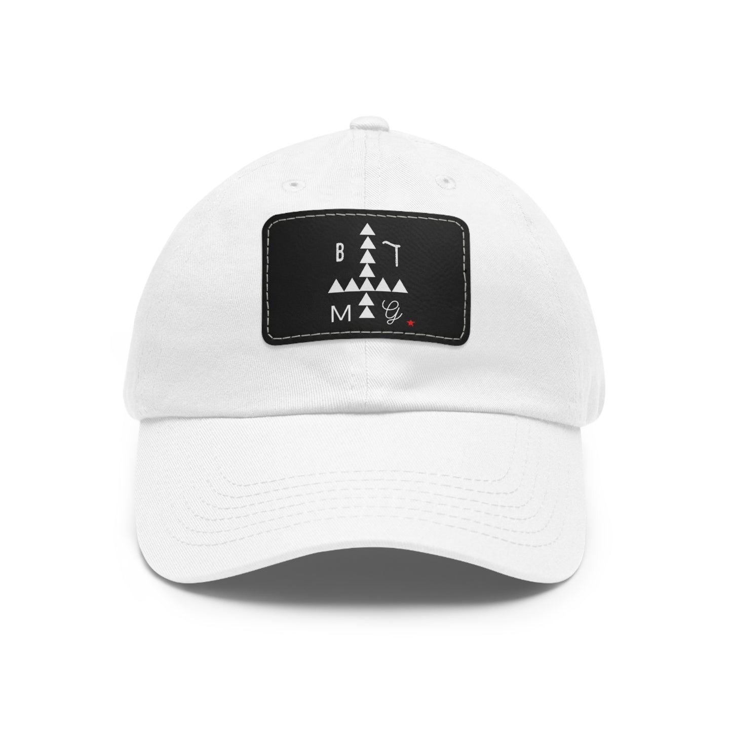 BTMG Dad Hat with Leather Patch