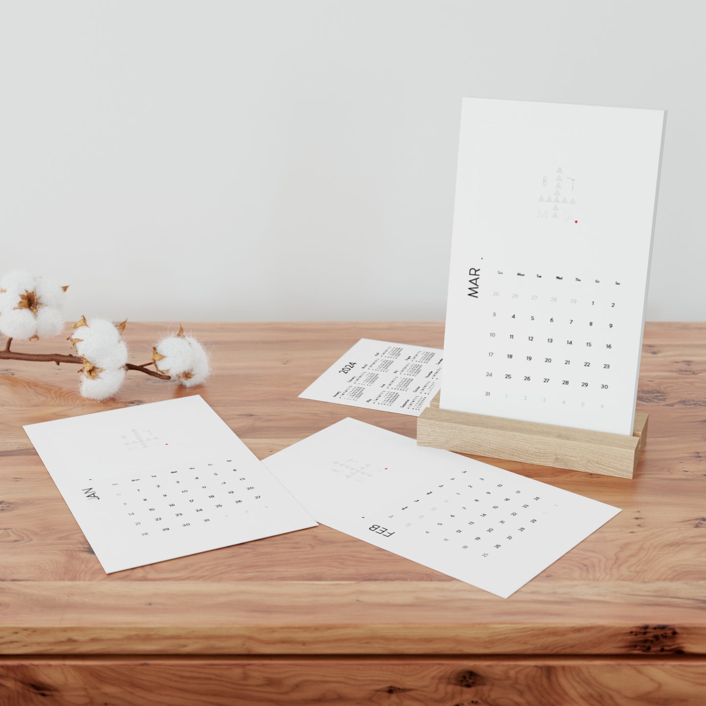 Vertical Desk Calendar (2023)