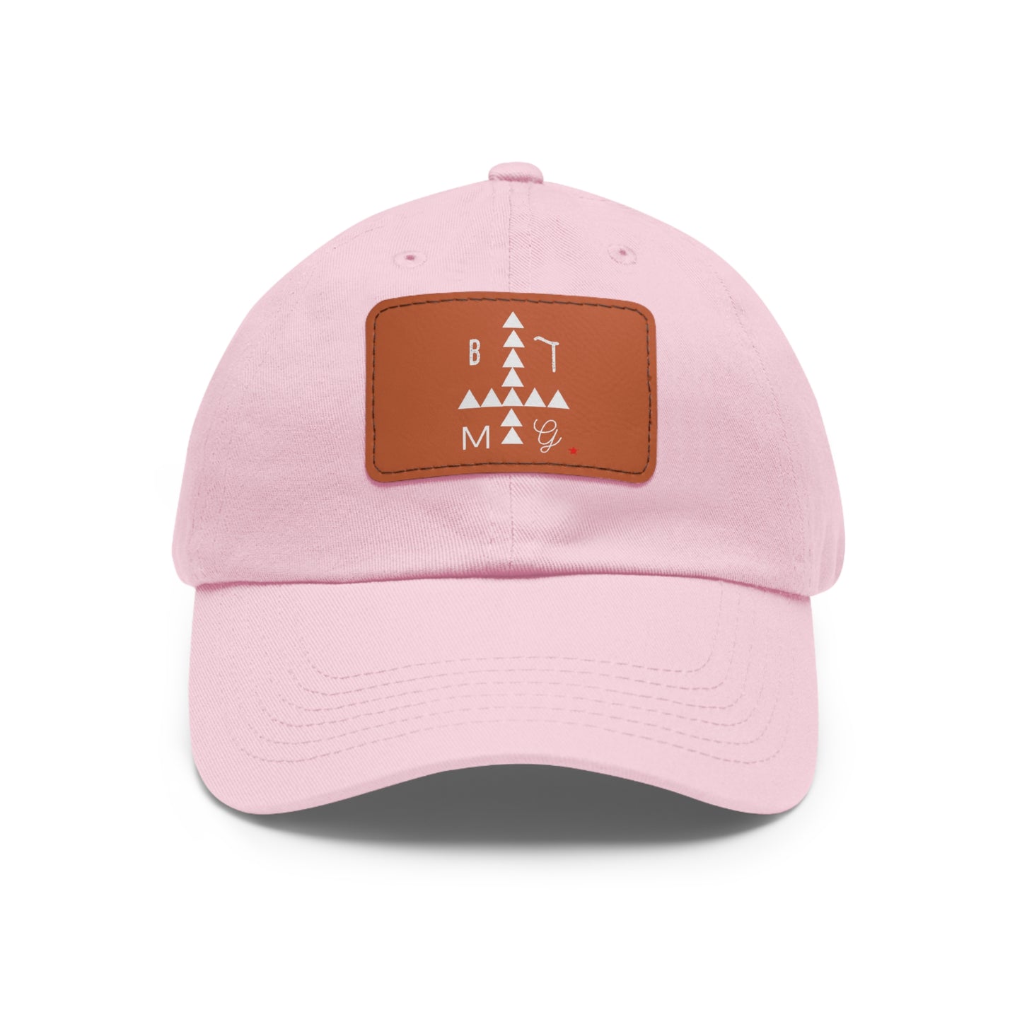 BTMG Dad Hat with Leather Patch