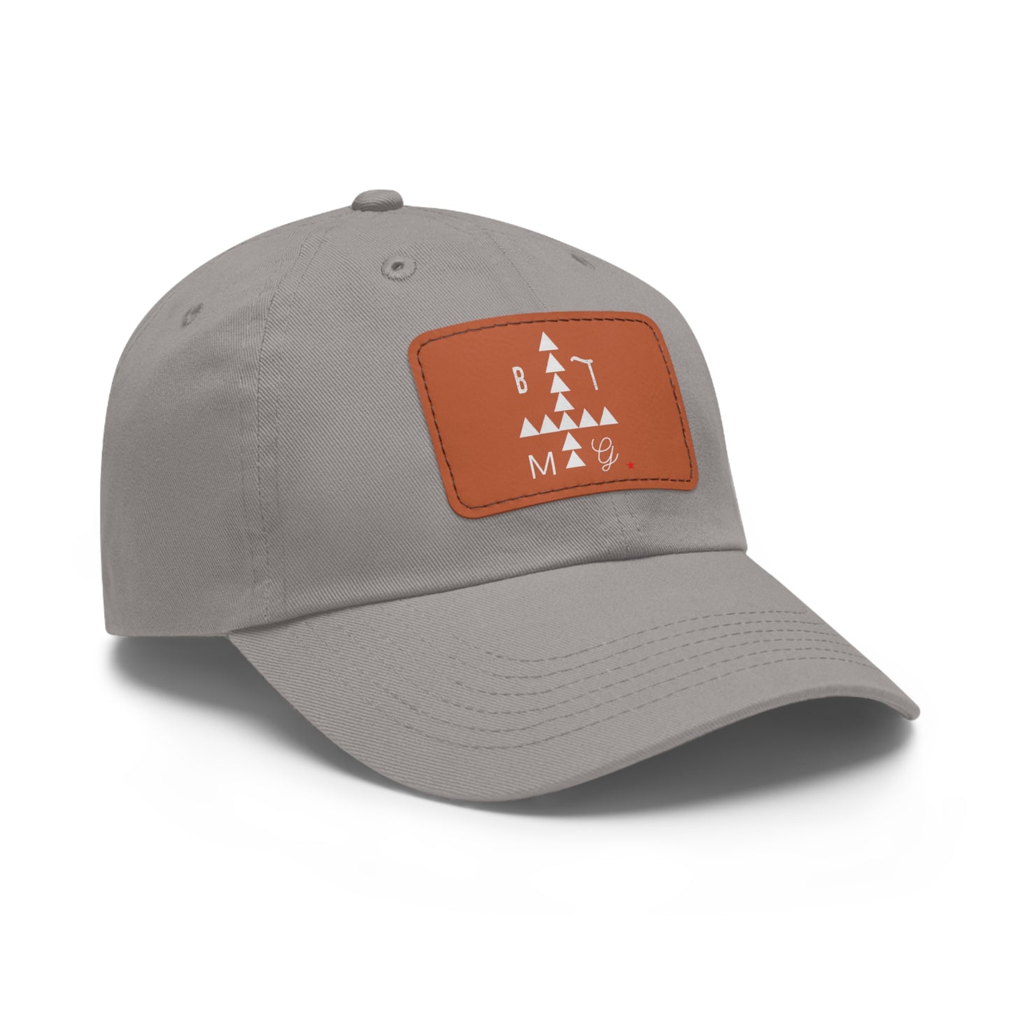 BTMG Dad Hat with Leather Patch