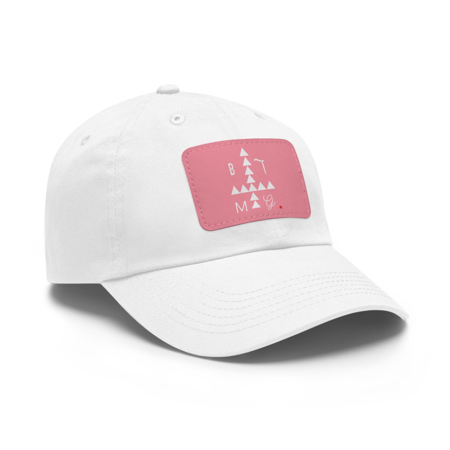 BTMG Dad Hat with Leather Patch