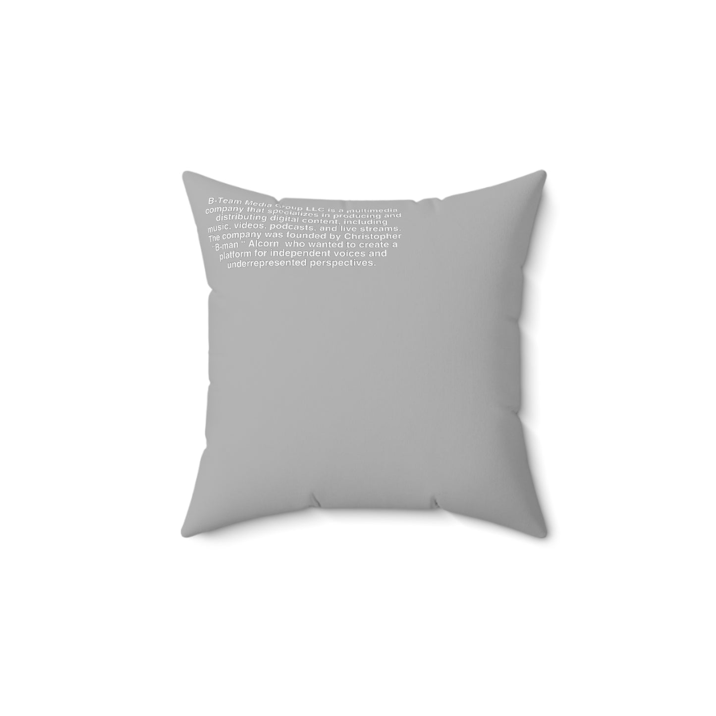 Spun Polyester Square Pillow