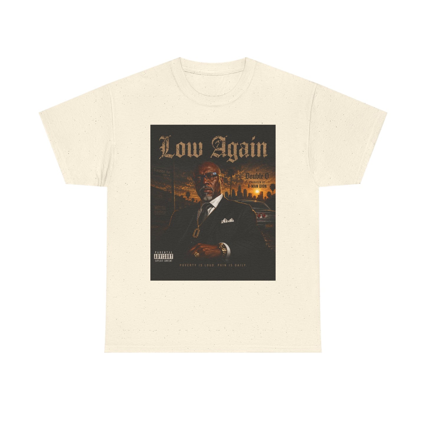 T-Shirt — "Low Again" Vintage Rap Album Cover Tee