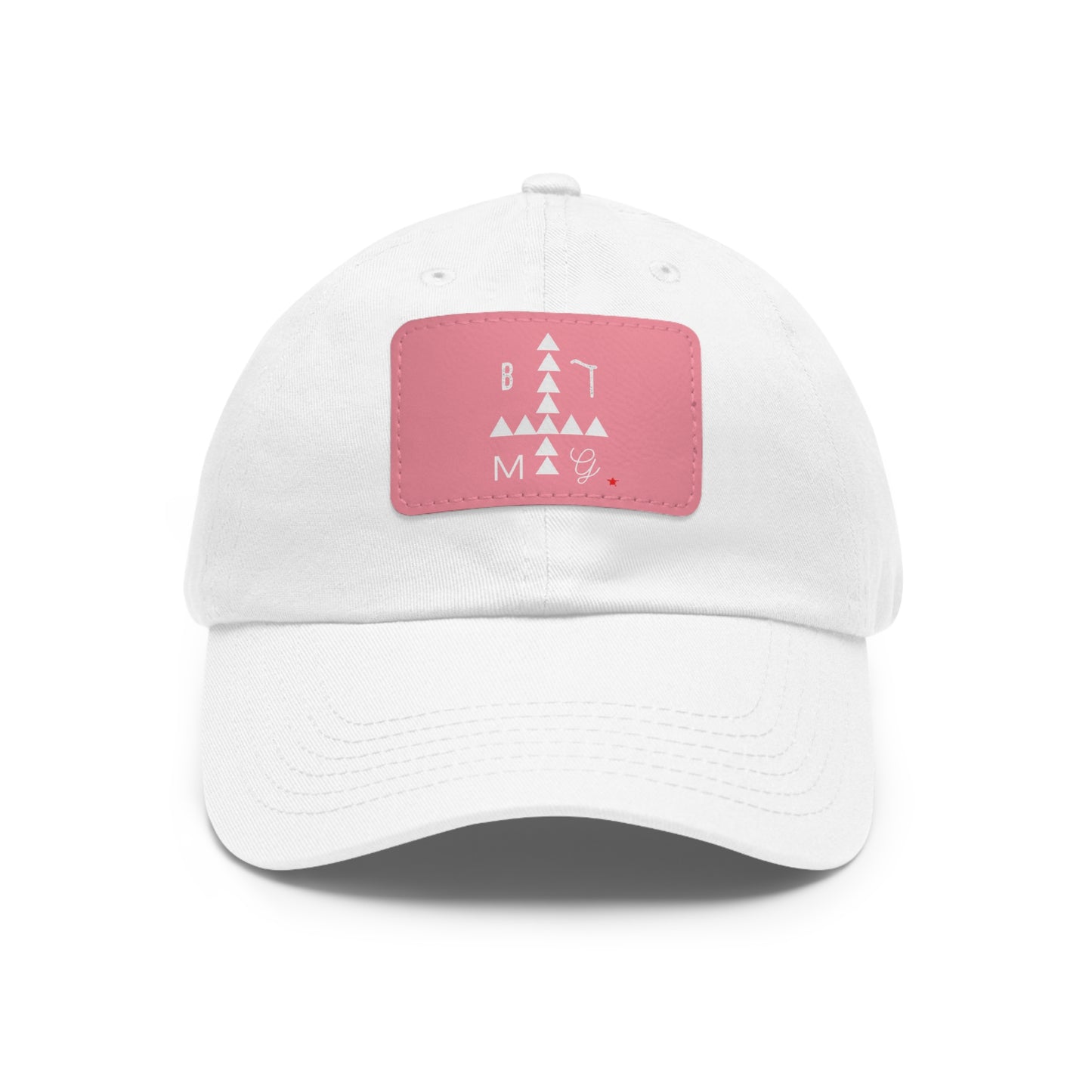 BTMG Dad Hat with Leather Patch