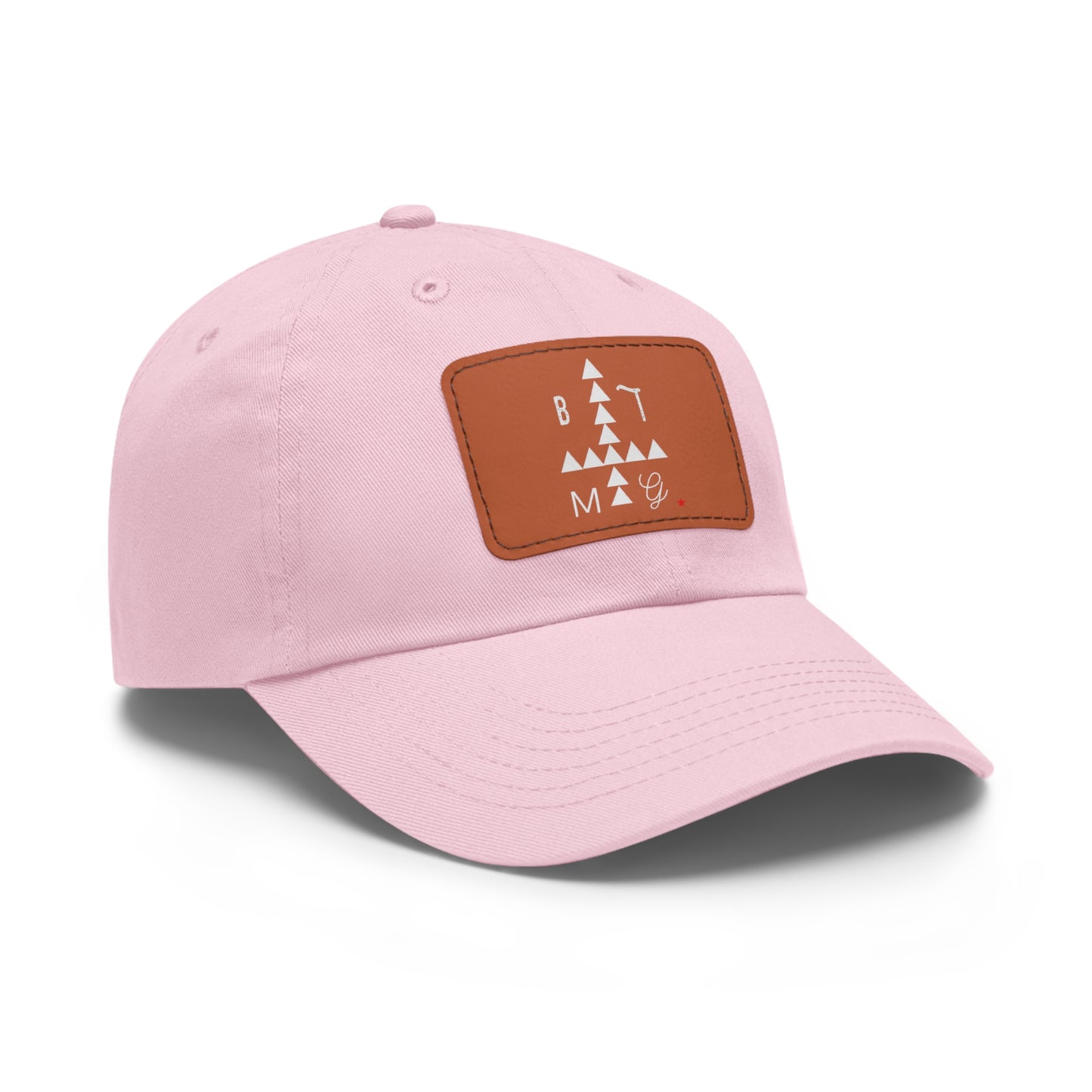 BTMG Dad Hat with Leather Patch