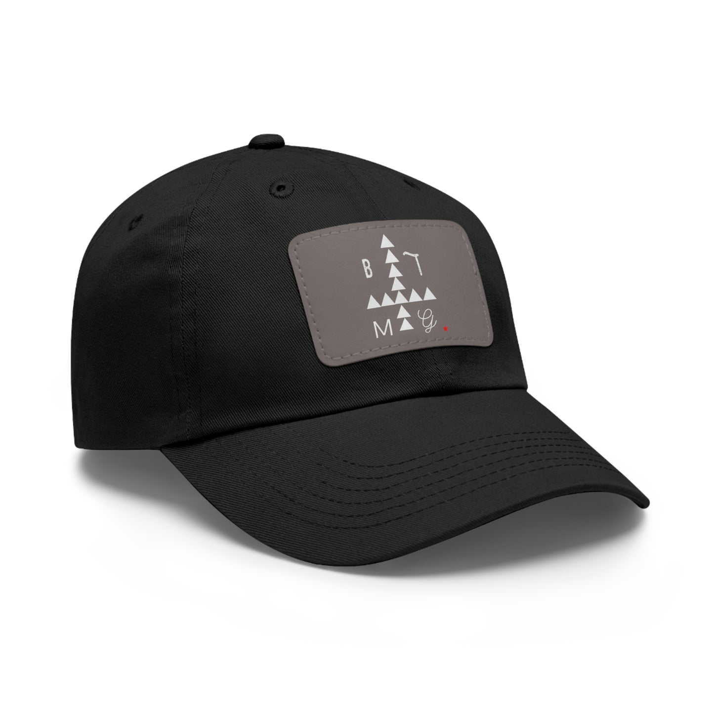 BTMG Dad Hat with Leather Patch