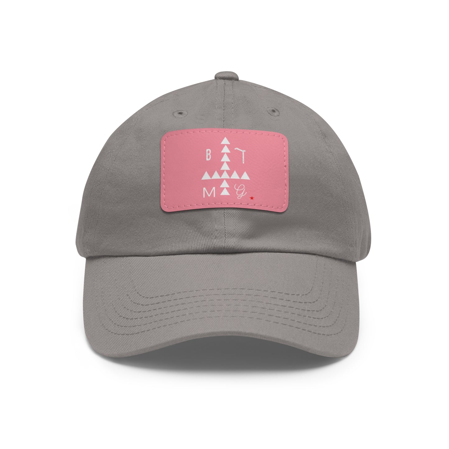 BTMG Dad Hat with Leather Patch