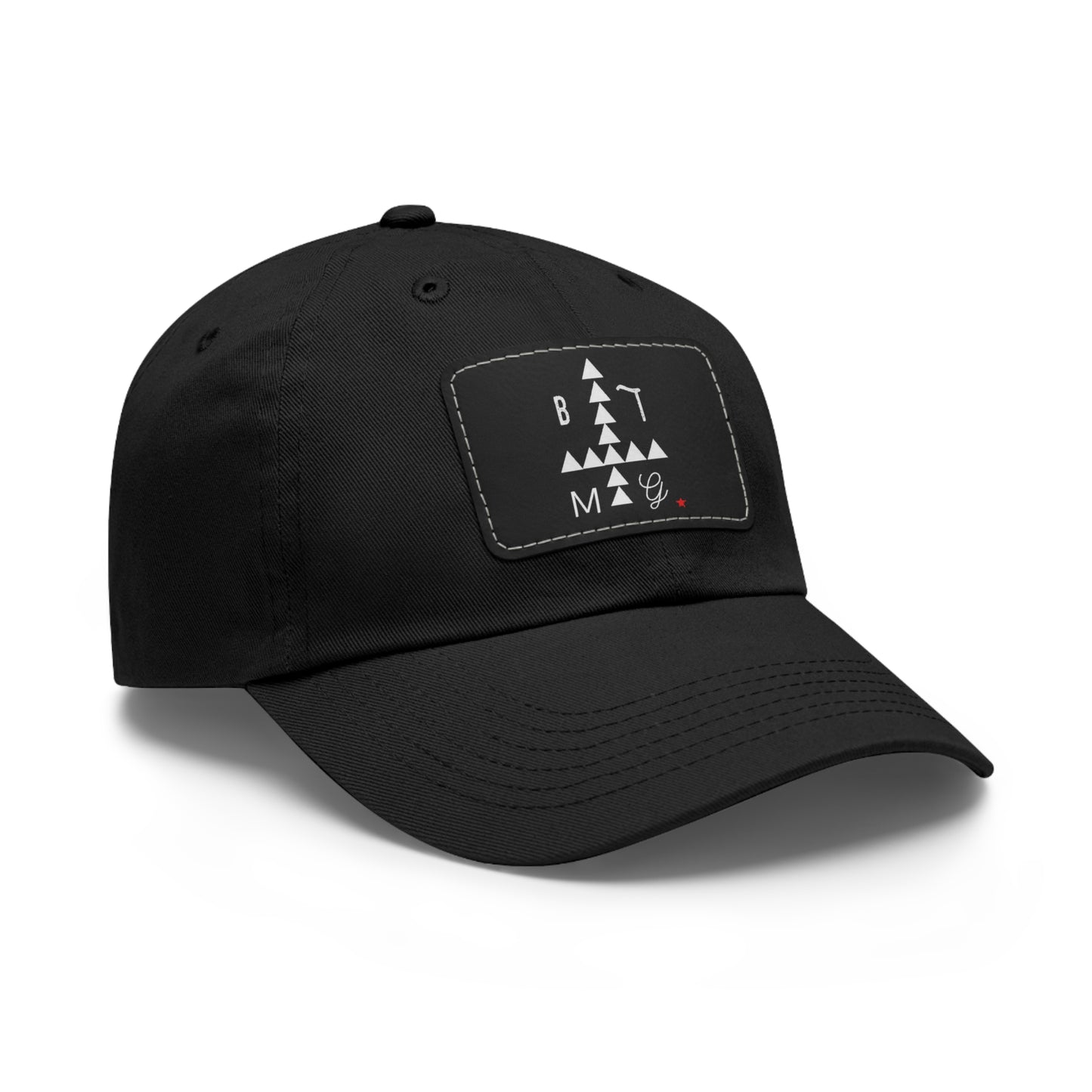 BTMG Dad Hat with Leather Patch