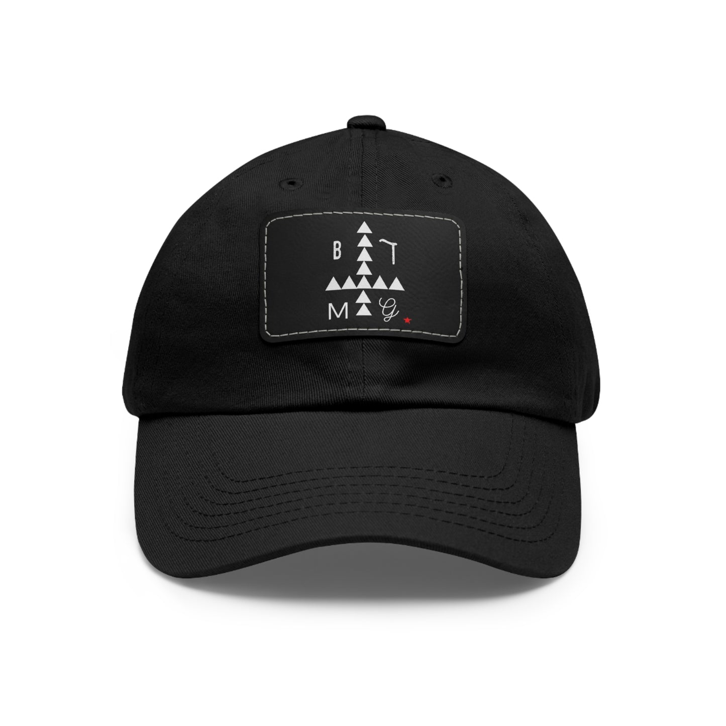 BTMG Dad Hat with Leather Patch