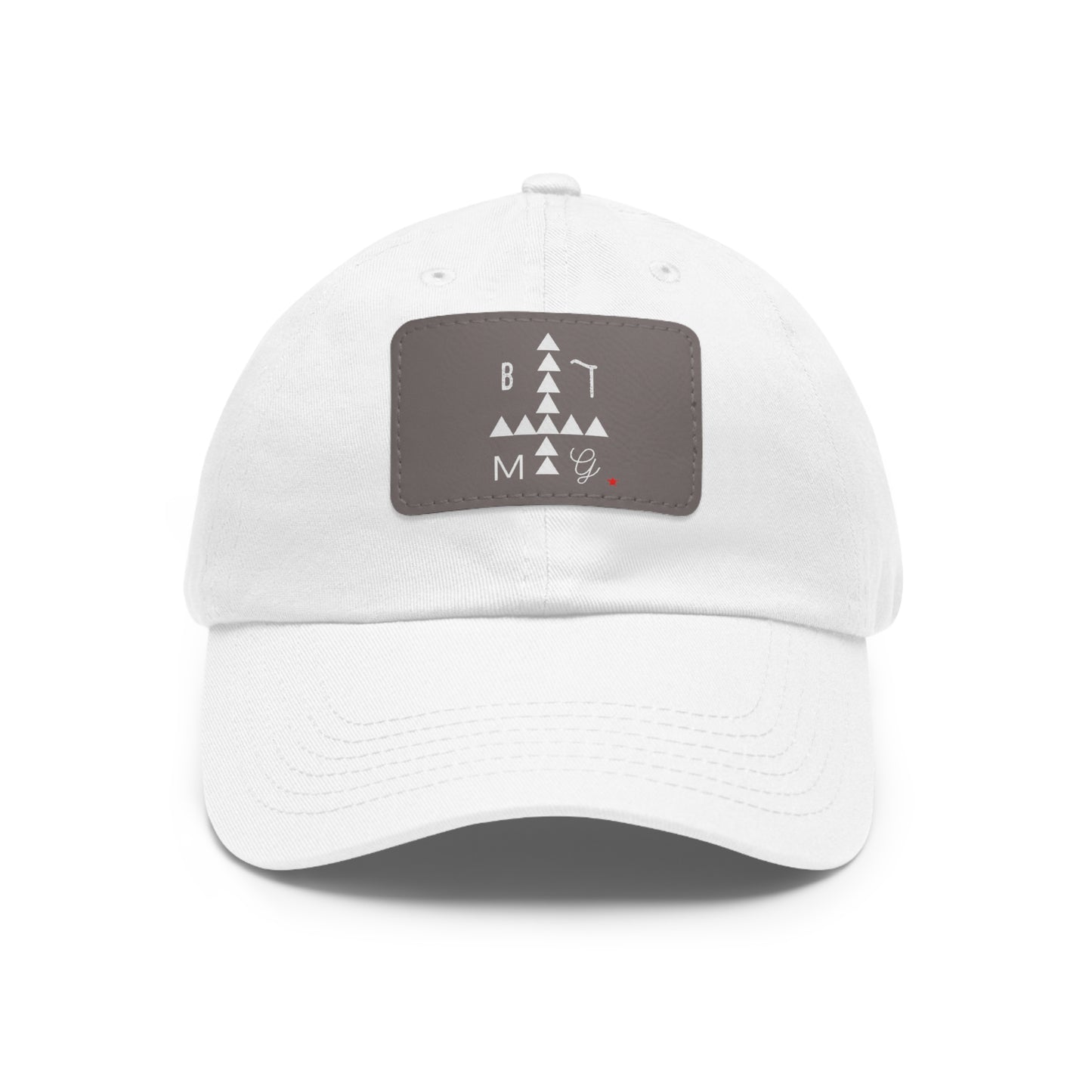 BTMG Dad Hat with Leather Patch