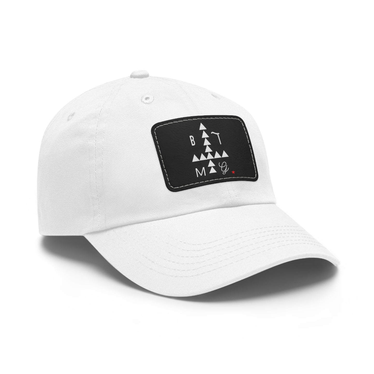 BTMG Dad Hat with Leather Patch