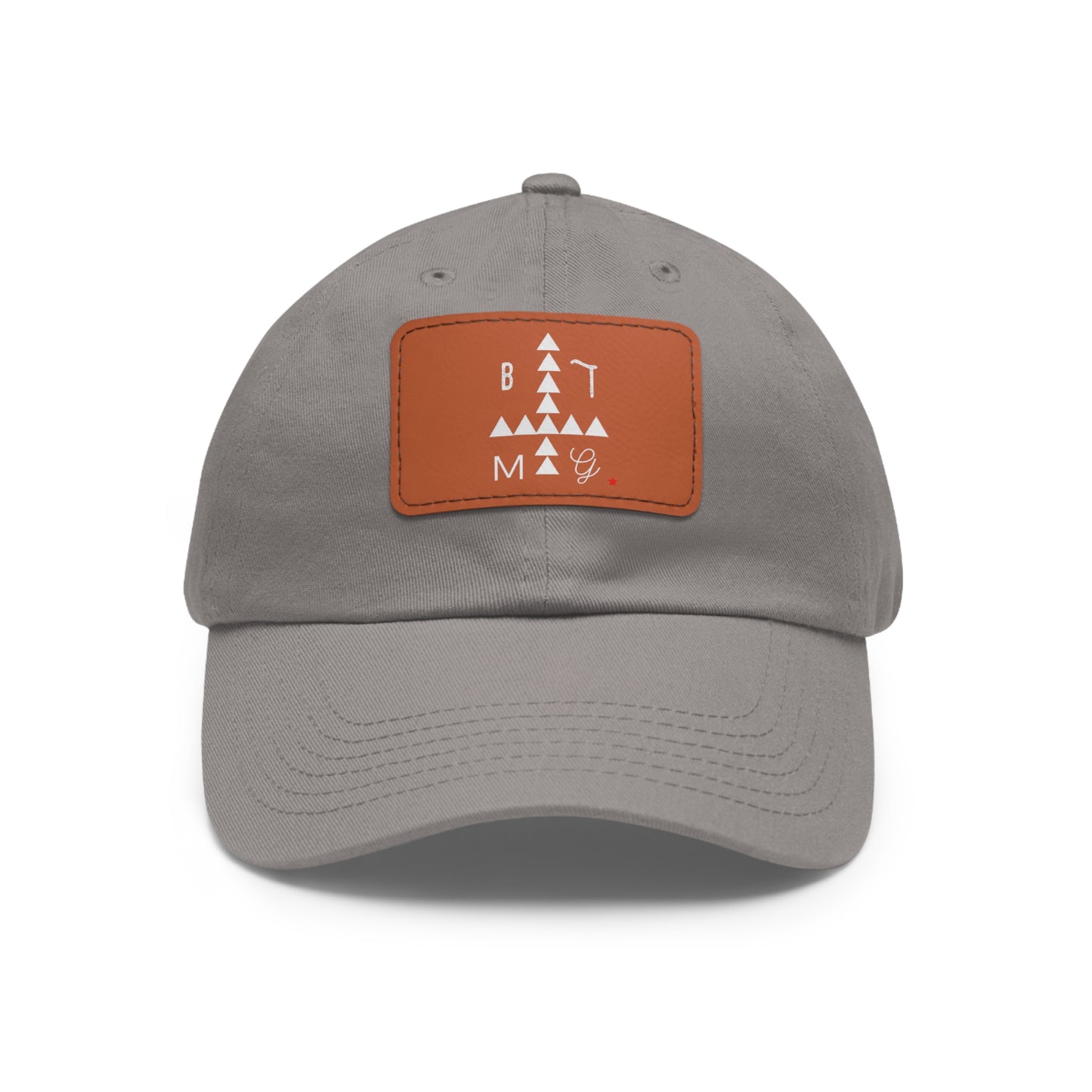 BTMG Dad Hat with Leather Patch