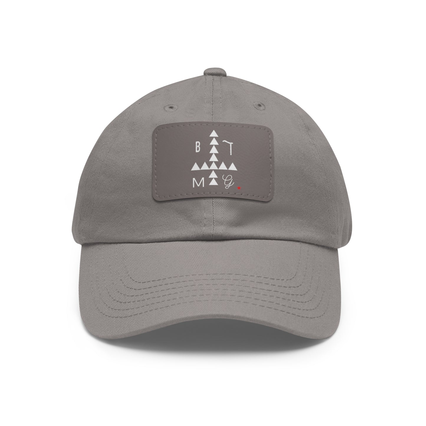 BTMG Dad Hat with Leather Patch