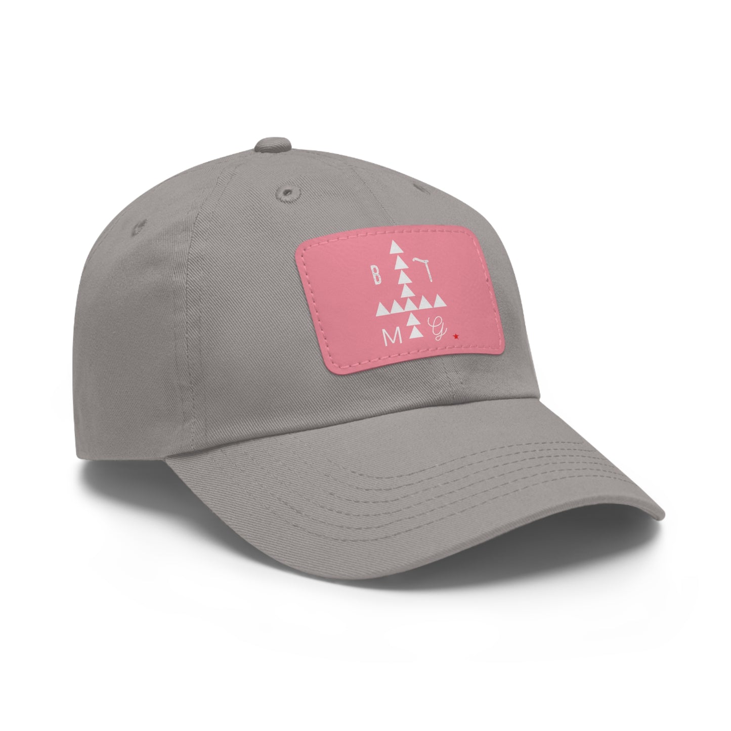 BTMG Dad Hat with Leather Patch