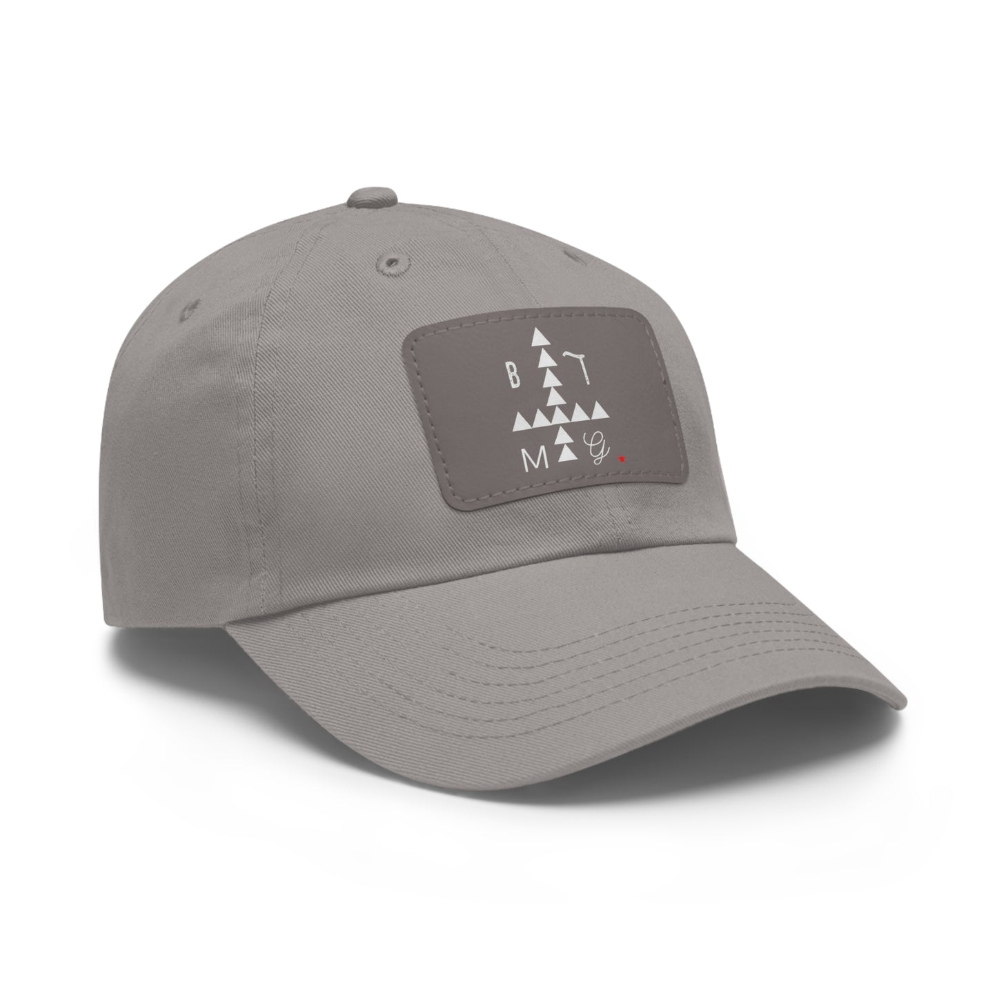 BTMG Dad Hat with Leather Patch