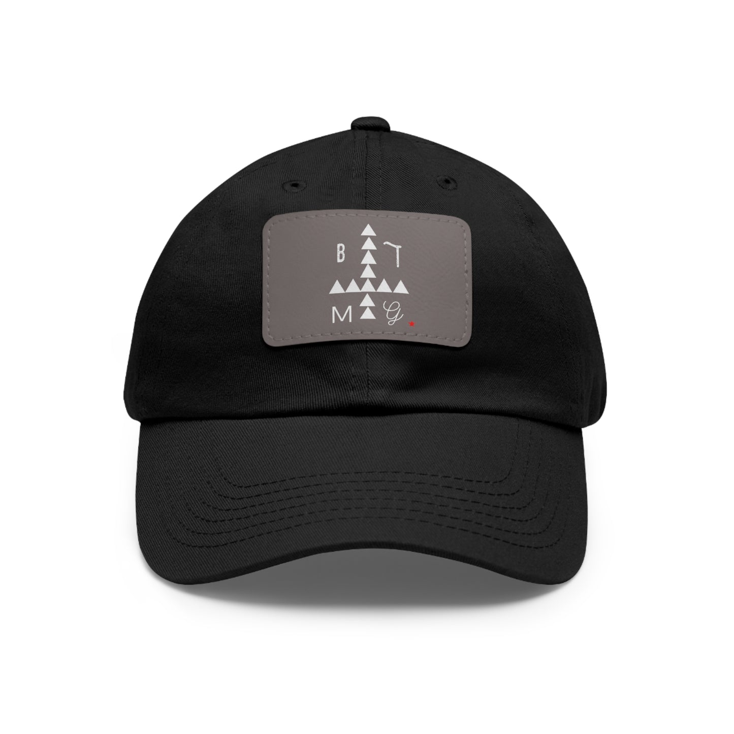 BTMG Dad Hat with Leather Patch