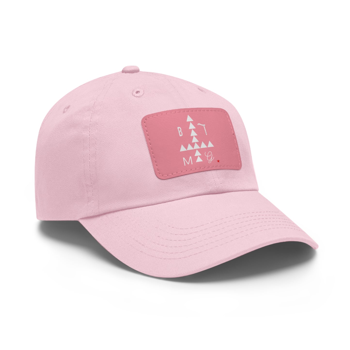 BTMG Dad Hat with Leather Patch