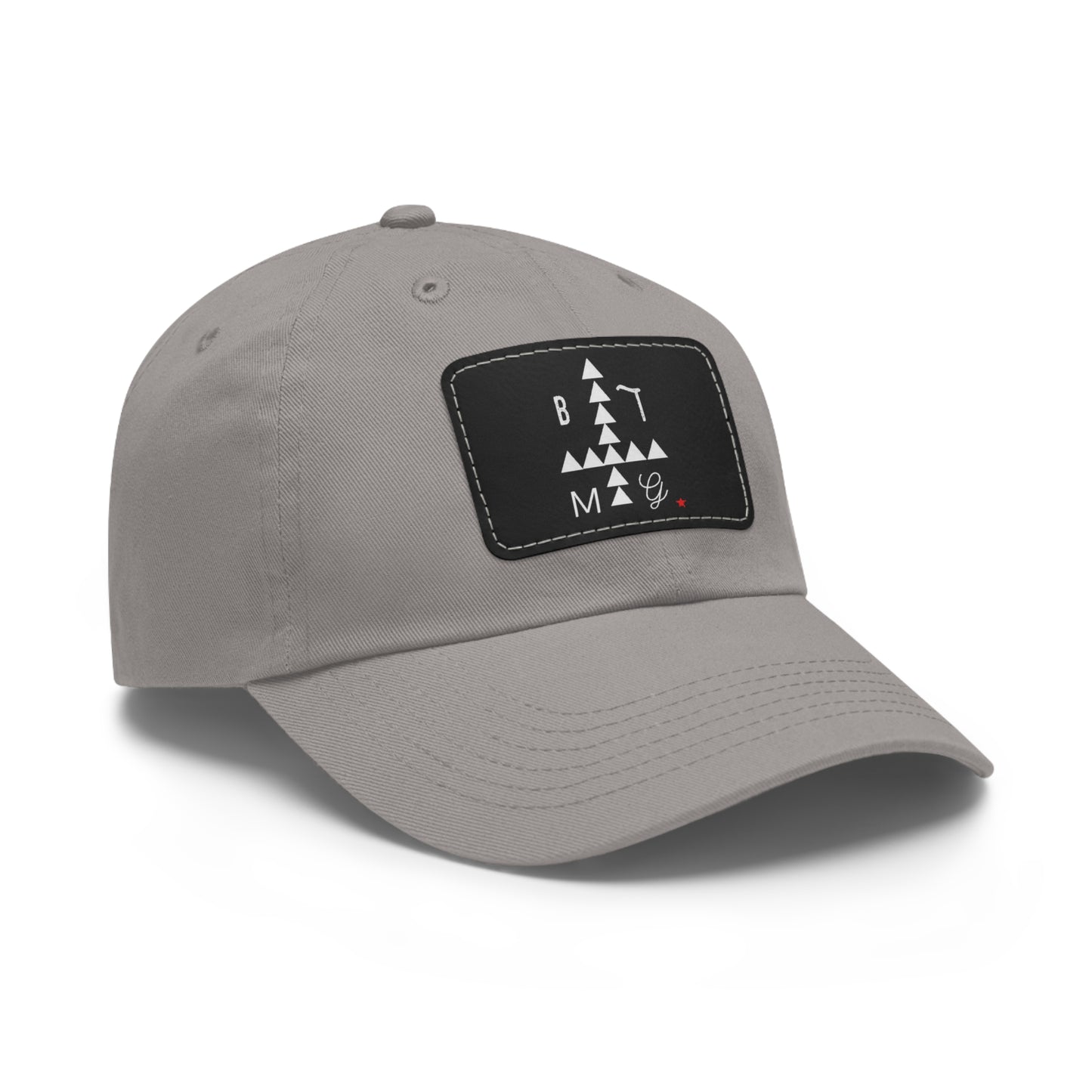 BTMG Dad Hat with Leather Patch