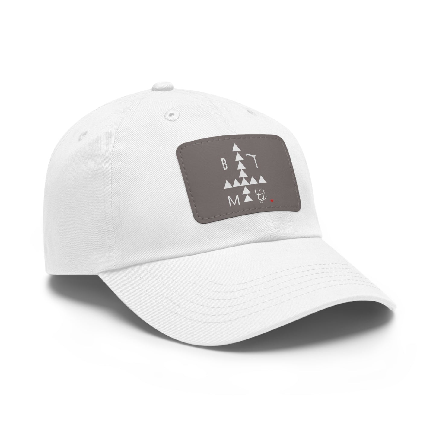 BTMG Dad Hat with Leather Patch