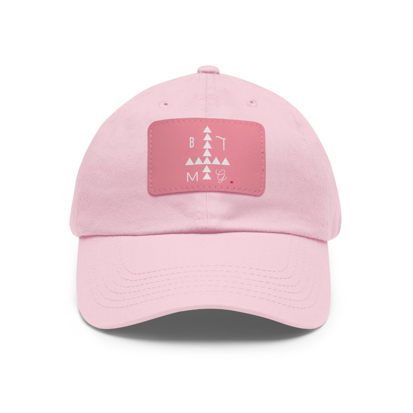 BTMG Dad Hat with Leather Patch